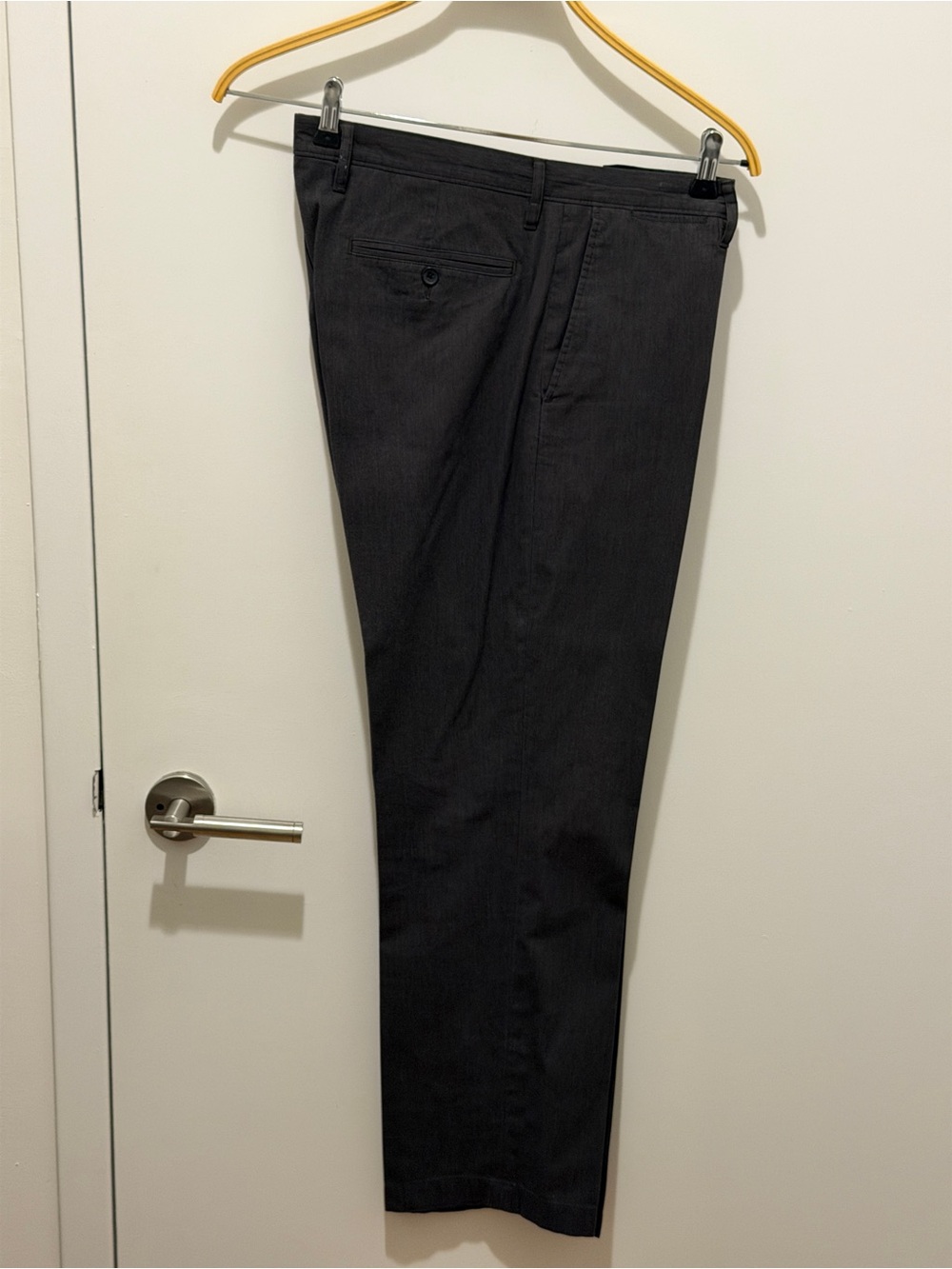 J. Crew Men's Black Dress Pants - Straight Tailored